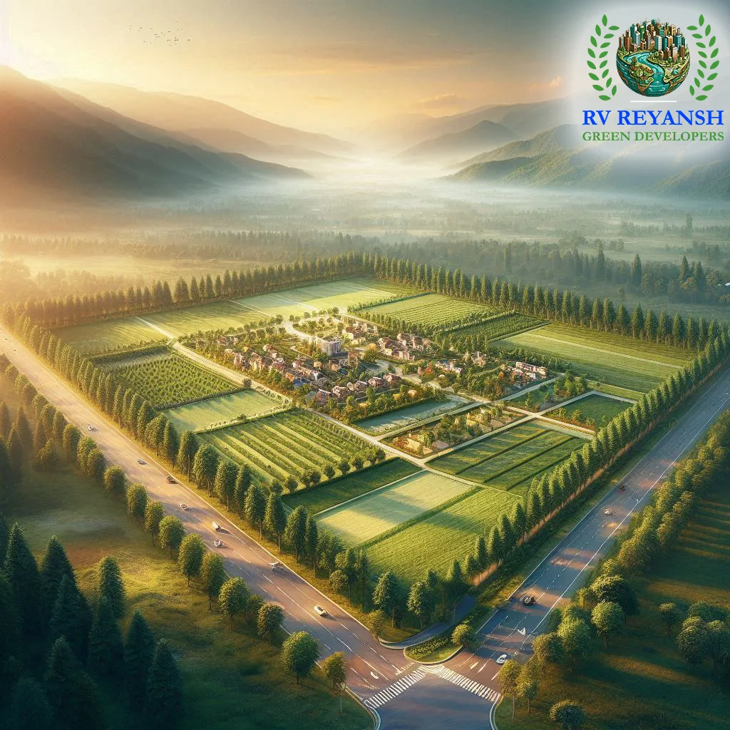 AI Illustration of a 7-Acre Residential Project in Dehradun 1